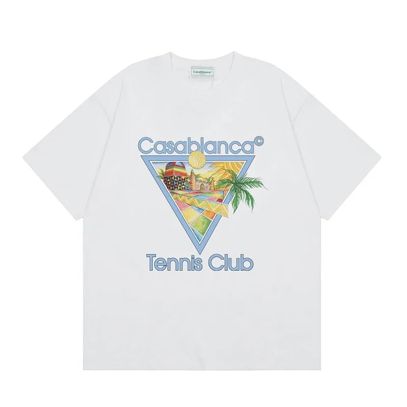 Casablanca White Tennis Club T-Shirt