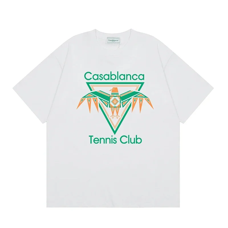Casablanca Tennis Club Eagle Graphic T-Shirt