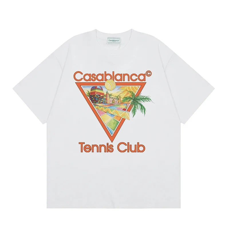 Casablanca White Tennis Club T-Shirt