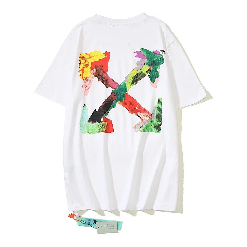 OFF-WHITE Graffiti Cross Arrow T-Shirt
