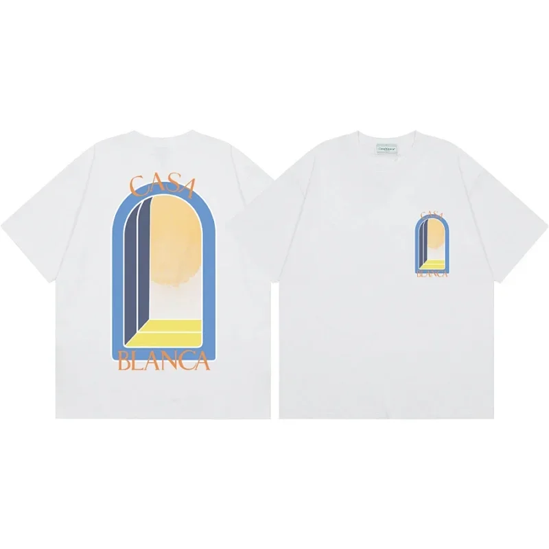 CASA BLANCA T-Shirt with Arch Door Graphic