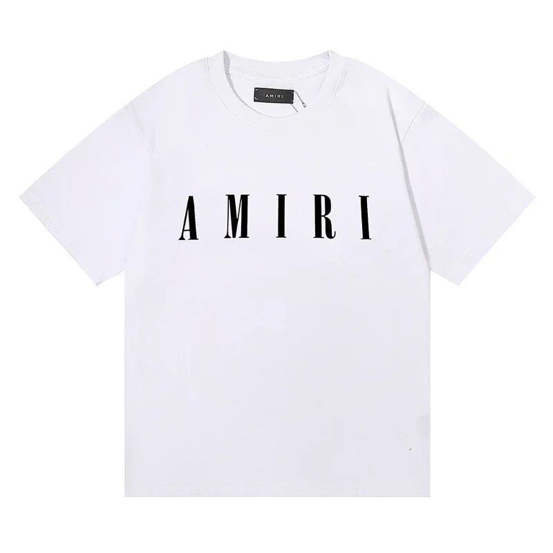 AMIRI White AMIRI Letter Print T-Shirt