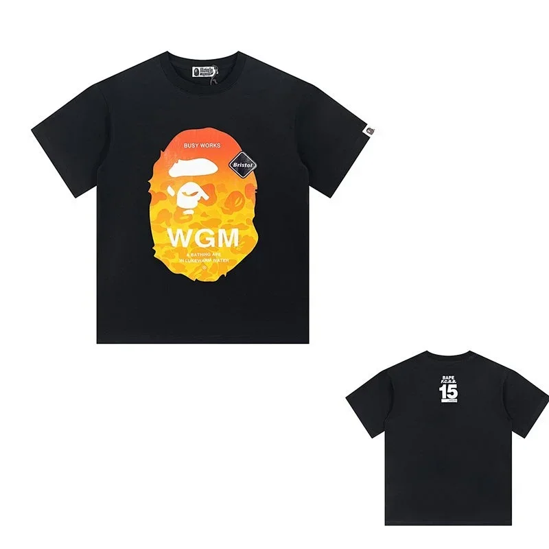 BAPE 15th Anniversary Gradient Ape Head T-Shirt
